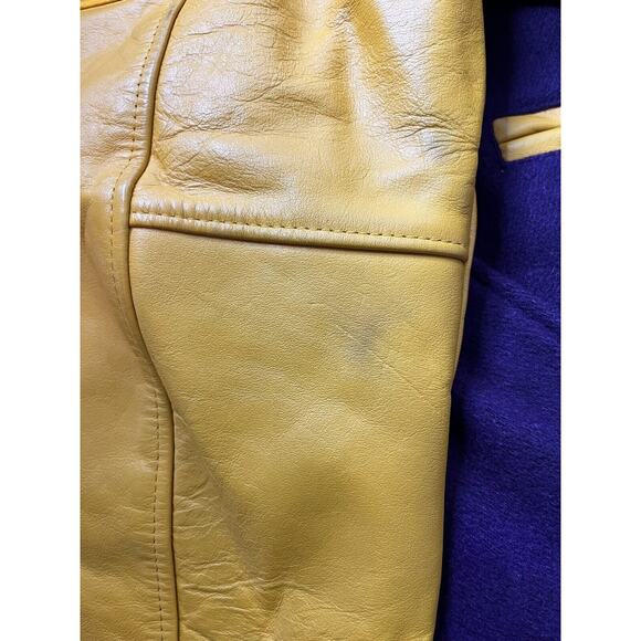 Womens Varsity Jacket Size L Wool Sailor Collar Rosati Kain St Louis Vintage 90s - Picture 12 of 13